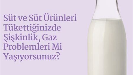 Süt Ürünleri ve Sindirim Sorunları: Laktoz Hassasiyeti Olanlar İçin Alternatifler